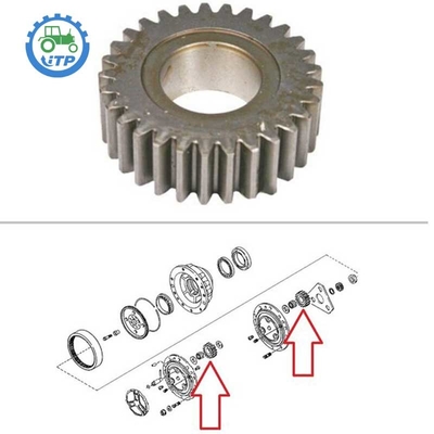 Pelle rétro 4WD Front Axle Planetary Gear K395110 5120 5220 de cas