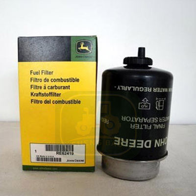 Filtre à carburant de remplacement RE62419 pièces détachées de tracteur pour