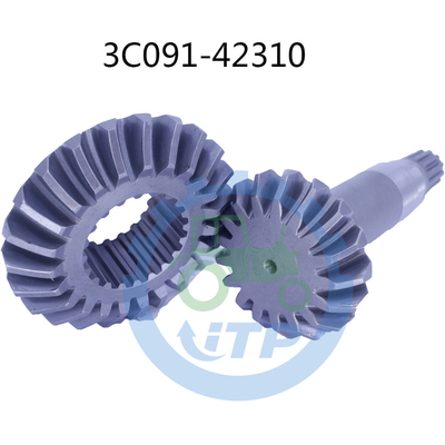 Ensemble 3C091-42310 3C091-42260 de pignon conique de pièces de rechange de M9540 Kubota
