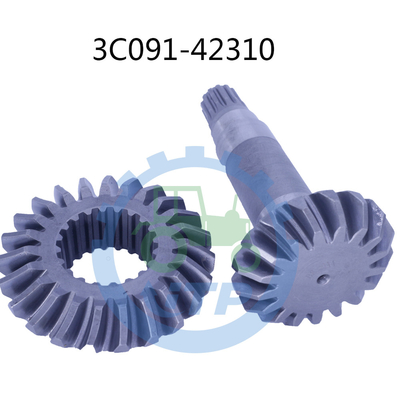 Ensemble 3C091-42310 3C091-42260 de pignon conique de pièces de rechange de M9540 Kubota