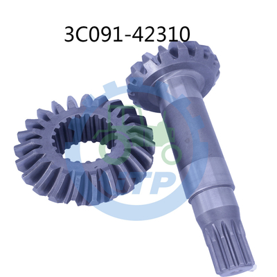 Ensemble 3C091-42310 3C091-42260 de pignon conique de pièces de rechange de M9540 Kubota