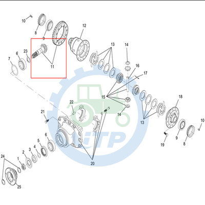 for CATégorie supérieure RE275344 Ring Gear et suitablle de pignon pour